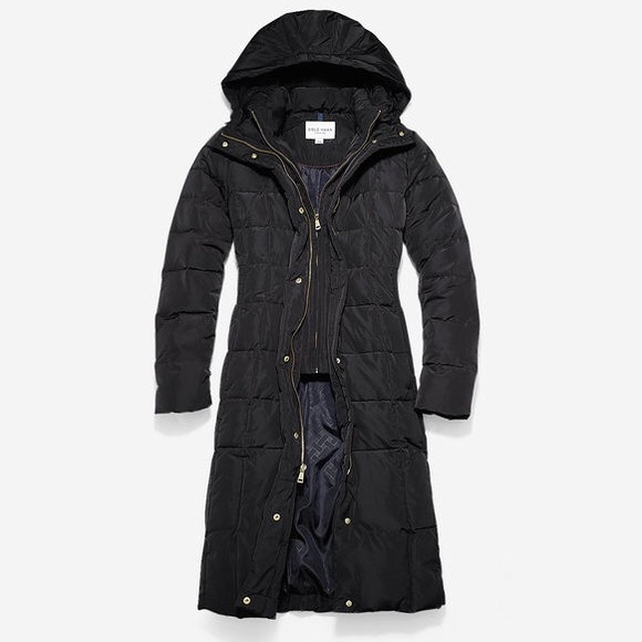 cole haan signature puffer coat